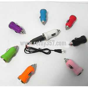 RCToy357.com - Bayangtoys X5C-1 RC Quadcopter toy Parts Colorful Mini Car charger + USB charger - Click Image to Close